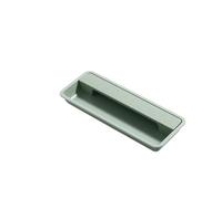 Zymjzbetic Tirador empotrado Manija oculta de puerta corredera moderna, tiradores muebles con hebilla incrustada ranurada, tirador armario oculto