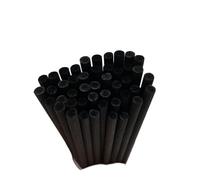 Zymjzbetic Varillas Difusor 50 Uds diámetro 5/4/3MM X L40/35/30/25CM palitos de ratán Fibra Negra difusor caña Aceite Esencial for ambientador Fragancia casera(22cm Dia 3mm)