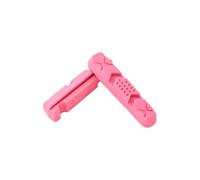 Zymoplas 1 par de Pastillas de Freno, Accesorio de frenado, tapón de Rueda, Accesorios de Ciclismo Profesional, Almohadillas de Bloque, Piezas de Bicicletas para reemplazar, Rosado
