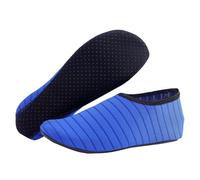 Zymoplas 1 par de Zapatos de Playa, Antideslizantes, elásticos, de Secado rápido, Calcetines Descalzos, para Exteriores, cómodos, para Nadar, Surfear, Zapatillas para Adultos, Azul Oscuro, XXG