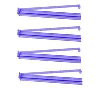 Zymoplas 4X Accesorios imprescindibles para Mahjong, bastidores acrílicos con empujadores y bastidores, Kit de Brazo de empujadores de Estante de Azulejos American Majiang Majong, B