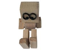 Zymoplas Adornos de Escritorio artesanales, Lindas Patas temblorosas, Escultura de Humana para Madera para el Tablero del Auto, Divertidas piernas temblorosas, B