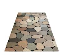 Zymoplas Alfombrilla de baño con Orificios de Drenaje para una Limpieza rápida y Mantener la Alfombrilla Ducha Antideslizante Seca y Limpia rápidamente. Antideslizante, Tipo+2, 60 * 90cm