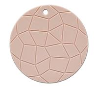 Zymoplas Alfombrilla de bolígrafo de impresión 3D, almohadilla diseño resistente al calor silicona, tablero dibujo reutilizable para adolescentes, accesorios diseñadores principiantes, Rosa