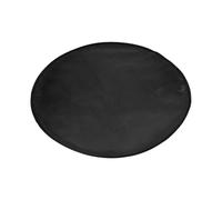 Zymoplas Alfombrillas para fogones para debajo de fogones, alfombrilla resistente al calor para una instalación segura y elegante, alfombrilla calefactable para, parrilla Breeo, negro 30 pulgadas