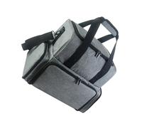 Zymoplas Almacene Sus pertenencias con Estilo con una Bolsa organizadora versátil y Duradera Bolsa de cosméticos Grande de poliéster Bolsa de Almacenamiento Bolsa de Maquillaje, Gris
