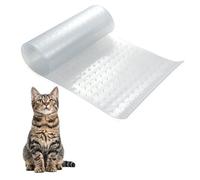 Zymoplas Almohadilla Protectora Transparente para arañazos y Gatos, Almohadilla cortable para alfombras, Transparente, con para Muebles, 31 * 250 cm