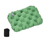 Zymoplas Asiento de Nailon para Exteriores, Plegable, para contemplar Las Estrellas, Asiento Inflable para Exteriores, películas al Aire Libre, Plegable para glúteos, Verde (Bolsa de Almacenamiento)