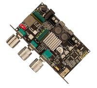 Zymoplas Audio nítido con amplificadores Bluetooth de 100 W ABS 1001u Placa amplificadora Bluetooth Fácil de Usar