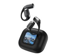 Zymoplas Auriculares para una comunicación fluida con función de transcripción de Texto Auriculares con traducción ABS Reales, Negro