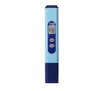 Zymoplas Bolígrafo medidor TDS, rango de 0-9999ppm, probador portátil inteligente de calidad del agua, accesorios prácticos para el hogar para piscinas