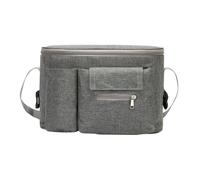 Zymoplas Bolsa de almacenaje para cochecito fácil de llevar para padres ocupados, organizador de cochecito de bebé, bolsas para cochecito, impermeable y resistente a la intemperie