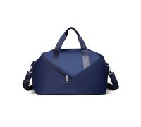 Zymoplas Bolsa de deporte para gimnasio para mujer, bolso de viaje con separación en seco y húmedo, organizador tabletas para maquillaje zapatos, bolsos hombro, bolso mano para nadar, Azul oscuro