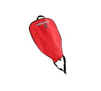 Zymoplas Bolsa de elevación de salvamento de grado profesional de 50 libras con válvula de descarga para buceo, color rojo, 70 x 53 cm