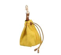Zymoplas Bolsa de Entrenamiento para Mascotas diseñada con Material Duradero para un fácil Acceso a los Bolsa de Regalo para Perros Tela pensativa Entrenamiento Ligero, Amarillo, 1