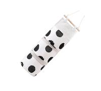 Zymoplas Bolsa organizadora para colgar limpia y ordenada con 3 bolsillos, 3 rejillas, bolsa organizadora para colgar en la pared, organizador colgante con bolsillos, Punto grande