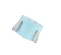 Zymoplas Bolsa para remojo de pies, Camping, senderismo, viajes, plegable, impermeable, cubo de baño para pies de 5 capas, accesorios para el cuidado del cuerpo, Azul, Pequeña