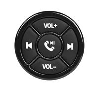 Zymoplas Botón Multimedia inalámbrico de Mano Control Remoto Cierre a presión conectar teléfono o Tableta a través de Bluetooth sin, Versión Mejorada