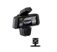Zymoplas Cámara de Tablero con Experiencia de conducción, Delantera y Trasera, grabación definición 1080P, Control por aplicación WiFi, ABS y batería.