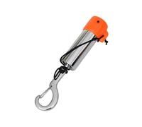 Zymoplas Campana de señal fiable para tanque de seguridad de buceo con correa de muñeca resistente, tipo gancho, 12,3 cm y 15,2 cm