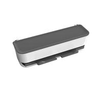 Zymoplas Cesta plana para palillos de cocina, caja de distribución papelería, caja distribución lápices ABS alternativa, almacenamiento papelería