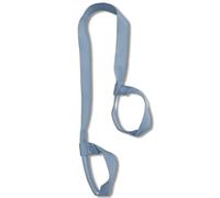 Zymoplas Colchoneta de Yoga Correa de algodón Sling Deportes Cinturón de Hombro Equipo Bolsa Portador Cuerda Tote Correas de Transporte 2 Bolsillos Deportivos, Gris Claro