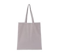 Zymoplas Compre con confianza usando una bolsa de mano de gran capacidad hecha con bolsa de compras de algodón de seguridad Bolsa de hombro Bolsas de mano, gris claro