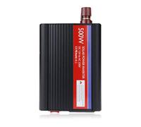 Zymoplas Convertidor de potencia de onda sinusoidal 500 W DC 12 V a AC 230 V Inversor protección contra sobrecarga