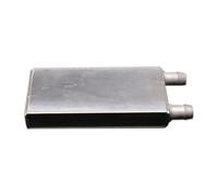 Zymoplas CPU de aluminio, bloque de refrigeración por agua líquida, accesorios, modificación de componentes de computadora, accesorio de PC, bloques de disipador de calor, 40 * 120mm