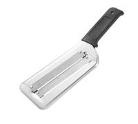 Zymoplas Cuchillo de cocina de repollo duradero y afilado con acero inoxidable primera calidad, cortador repollo fácil limpiar con cuchillas afiladas, Negro