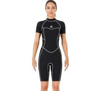 Zymoplas Dive Sail Traje de Buceo 3MM A Prueba de frío Resistente al Desgaste Pantalones Cortos de Manga Corta Traje de Neopreno Material de Calidad Accesorio de Surf, Mujer Negra, L