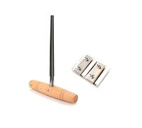 Zymoplas Escariador de agujeros de clavija para violín, accesorios afeitado, accesorio instrumento cuerda profesional, clavijas mantenimiento, juego herramientas para hacer afeitadora
