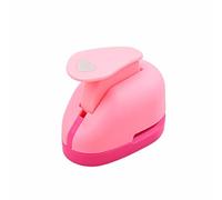 Zymoplas Estampador de bricolaje para jardín de infantes Manualidades para niños Perforadora recortes papel Rompecabezas Y Manual para niños Estampador bricolaje, corazón