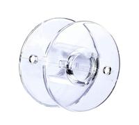 Zymoplas Experimente una costura suave y sin problemas con bobinas transparentes Fabrice con confianza bobinas de plástico transparentes para máquinas de coser, transparente 2