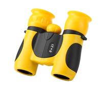 Zymoplas Gafas de Campo de Grado Profesional - Telescopio Binocular definición 8x21 para niños BINOCULARES HD Profesionales: 8x21, Amarillo