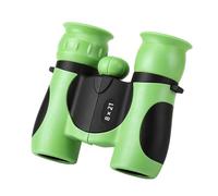 Zymoplas Gafas de Campo de Grado Profesional - Telescopio Binocular definición 8x21 para niños BINOCULARES HD Profesionales: 8x21, Verde