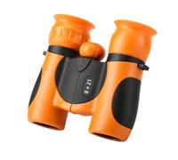 Zymoplas Gafas de Campo de Grado Profesional - Telescopio Binocular definición 8x21 para niños BINOCULARES HD Profesionales: 8x21, Naranja