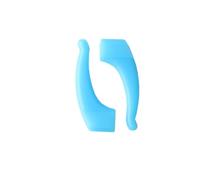 Zymoplas Gafas Ear Grip Retenedor de gafas Antideslizante Cómodo 1 par de herramientas para el cuidado de la visión que previenen el deslizamiento Equipo de belleza, Azul claro