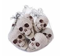 Zymoplas Juego de decoración de Halloween, 10 piezas cabeza muñeca plástico aterradora, juego cabeza muñeca DIY, espeluznante embrujada, tipo+1