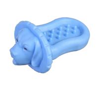Zymoplas Juguete masticable para Mascotas, mordedor de Silicona para Interiores y Exteriores, Entretenimiento de Animales pequeños, Palo para Dientes, Limpieza Goma para Mascotas, Regalo, Azul