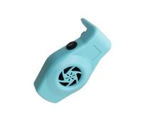Zymoplas Manténgase Fresco, silencioso y eficaz, Ventilador de refrigeración para Acuario, ABS, Ventilador de refrigeración para Tanque Peces, refrigerador para Acuario, para, Azul