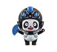 Zymoplas Muñeca Panda Tradicional de 3 Piezas para Expresiones faciales con Juguete de ópera de 3 Piezas con muñeca cambiante Materi Opera Sichuan, Azul, 8.5 * 7.6 * 9.5 CM