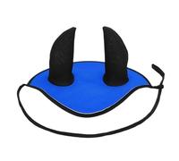 Zymoplas Orejeras de Caballo de Malla Suave y cómoda, Correa práctica para un fácil, Suministros ecuestres, Orejeras Caballo Transpirables, Azul Oscuro