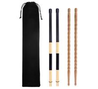 Zymoplas Palo de tambor buena decoración suministros de batería resiliencia pieza percusión profesional accesorios percusión equipo Musical varilla Para madera