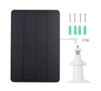 Zymoplas Panel de eficiencia para cámara Arlo XL Compatibilidad Cargador de Panel Exterior IP Arlo XL Diseñado Esencial, 4W