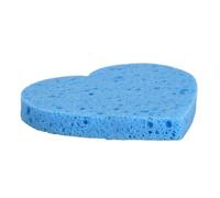 Zymoplas Paquete de 10 esponjas limpiadoras de la piel esponjas faciales en forma de corazón esponjas limpiadoras Para Real Techniques esponja exfoliante