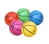 Zymoplas Pelota de Juguete Inflable para bebés, 5 Pack/Lote, con fácil Experiencia Deportiva y Divertida, Pelota pequeña Inflable de PVC, Pelotas Juguete, Baloncesto