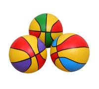 Zymoplas Pelota de Juguete Inflable para bebés, 5 Pack/Lote, con fácil Experiencia Deportiva y Divertida, Pelota pequeña Inflable de PVC, Pelotas Juguete, Baloncesto Colores
