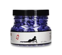 Zymoplas Perlas de cera para la depilación Opcional Herramientas de belleza para derretir el vello no deseado Terapia de película de depilación sin papel para el brazo de la pierna, Lavanda