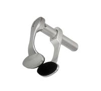 Zymoplas Pinza para la nariz, abrazadera de buceo, ayuda de entrenamiento, aleación de aluminio, equipo de esnórquel estable ajustable, suministros de natación, tapón para la nariz, Tipo 3